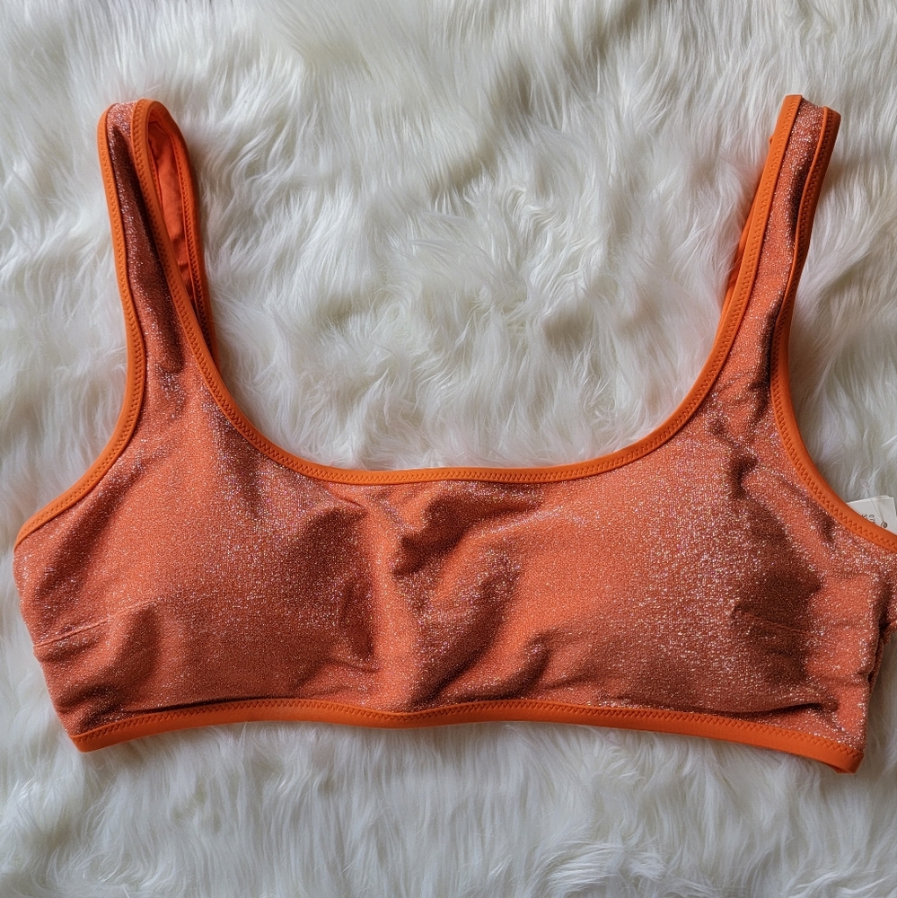 Aerie Shine/Glitter Bikini Top